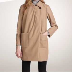 J Crew Wool Cashmere by Nello Gori camel coat